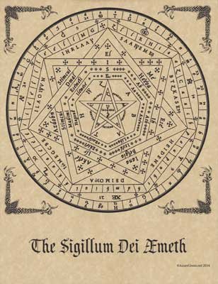 (image for) Sigillum Dei Aemeth poster