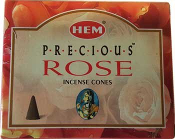 (image for) Rose HEM cone 10pk - Click Image to Close