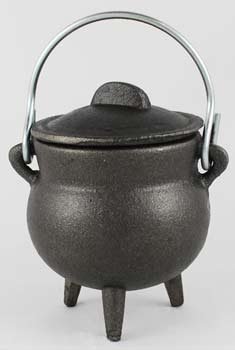 (image for) Plain Cast Iron Cauldron 3"