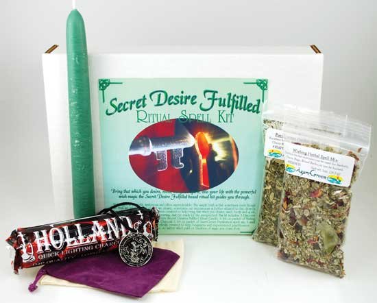 (image for) Secret Desire Fulfilled Boxed ritual kit - Click Image to Close