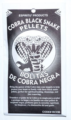 (image for) Cobra Black Snake Pellets - Click Image to Close