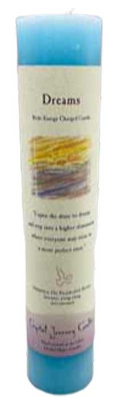 (image for) Dreams Reiki Charged Pillar candle - Click Image to Close