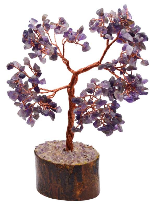 (image for) Amethyst gemstone tree