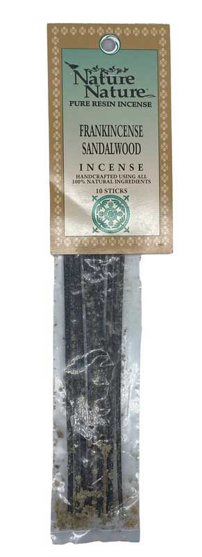 (image for) Frankincense & Sandalwood stick 10 pack nature nature - Click Image to Close