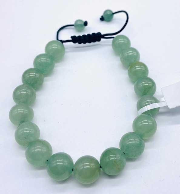 (image for) 10mm Aventurine, Green bracelet - Click Image to Close