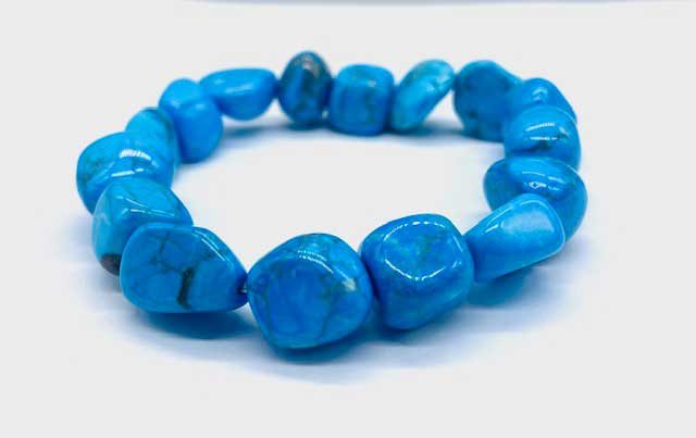 (image for) Turquoise Nugget bracelet - Click Image to Close